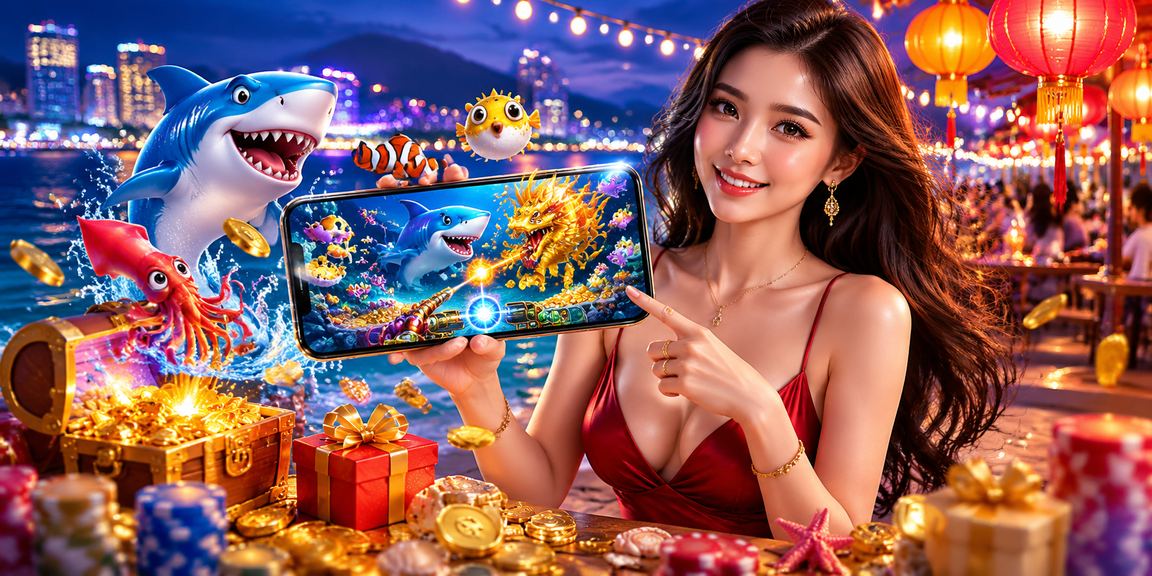 Phong cảnh chợ đêm Quy Nhơn nơi người chơi sử dụng dịch vụ thanh toán e62
